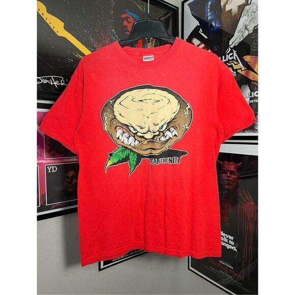 Y2K Ohio State University Fear The Nut Tee - Picture 1 of 5
